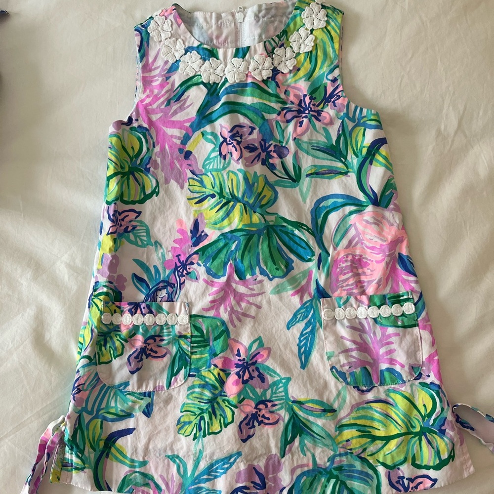 Lilly Pulitzer little girls shift size 4, EUC